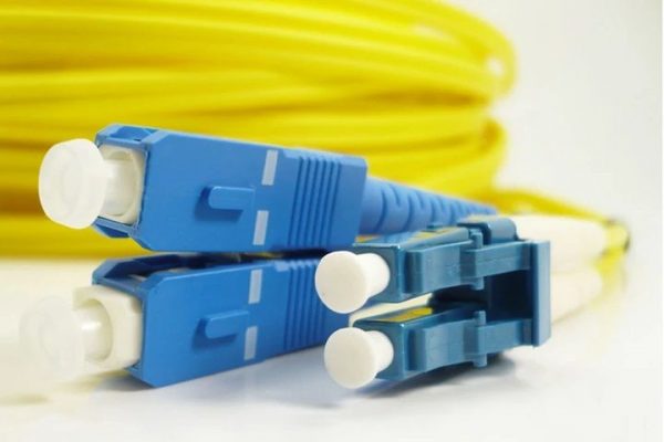 Single Mode Dual-Core Fiber Optic Connection Cable LC-LC Cable 100m