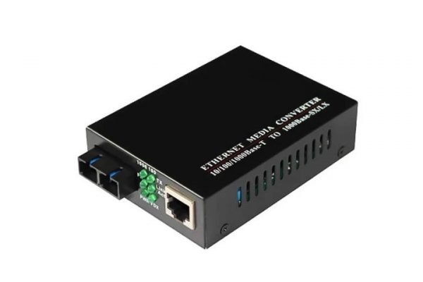Linsn LED Display лавозимот SC801 Ҳолати ягонаи Ethernet Media Converter