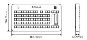 Ahli Peralatan Video Magnimage MIG-EXK200 memperpanjang keyboard