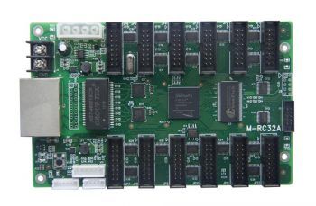 Moocell M-RC32A EMC LED ეკრანის მართვის ბარათი ინტეგრირებული HUB75