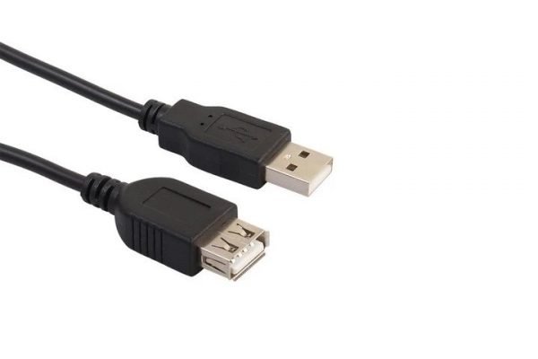 USB2.0 förlängningskabel höghastighets-USB 2.0 En hane till en hona förlängningsledningskabel