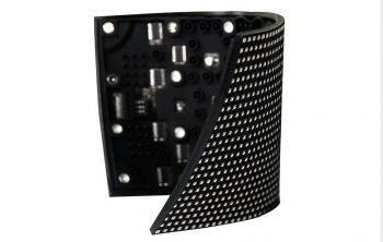 P2 Внатрешен мек флексибилен LED дисплеј модул