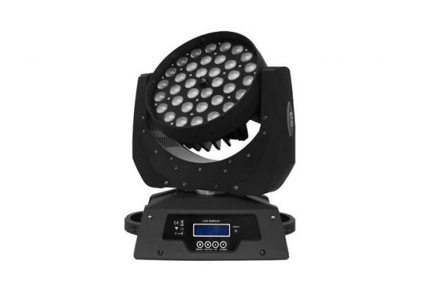 36pcs 10W RGBW color mix 4in1 Zoom Led DJ stage lights head wash stage lighting for DJ